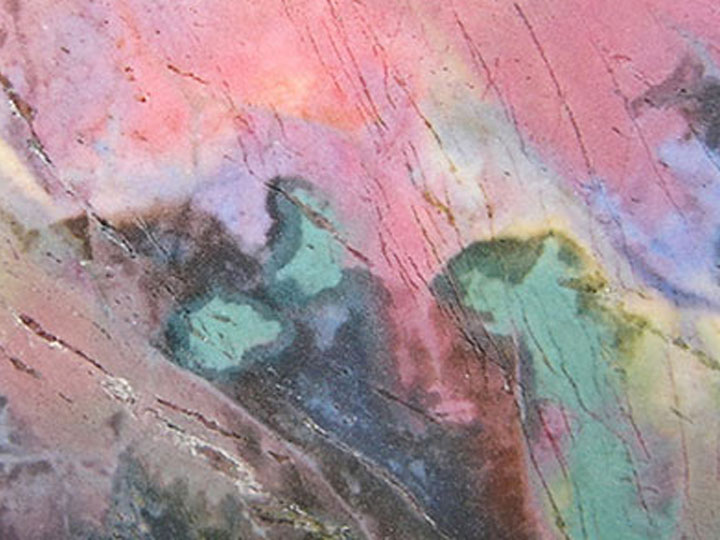 Multicolor Arts Marble Slab - close
